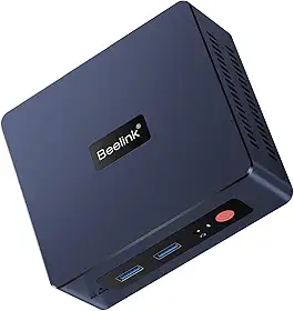Mini PC Beelink SER5, AMD Ryzen 5 5500U (7 nm, 6C/12T) até 4.0 GHz, 16 GB, DDR4 RAM 500GB NVME SSD, 4 K a 60 Hz, tela tripla, para jogos, Wi-Fi 6, Bluetooth 5.2, HTPC 57 W