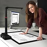 【Capteur Ultra HD 23 MP】Capture des détails exceptionnels, idéal pour les documents de haute précision tels que les cartes, les livres anciens et les plans techniques.