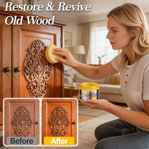Image of CARGEN Beeswax Furniture Polish - Beeswax Wood Polish, 5 Pcs