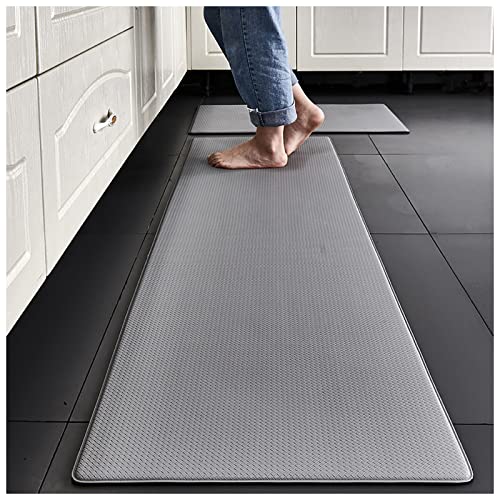 Tapis anti-fatigue antidérapant imperméable en mousse épaisse pour cuisine et bureau