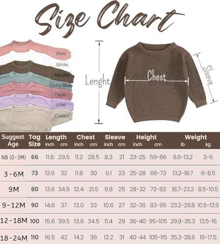 UrbanNEST Custom Baby Name Sweater, Personalized Hand Embroidered Name Baby Sweater, Unique Baby Sweater, Custom Name Baby Boy Baby Girl Toddler Gift for Birthday, Medium3