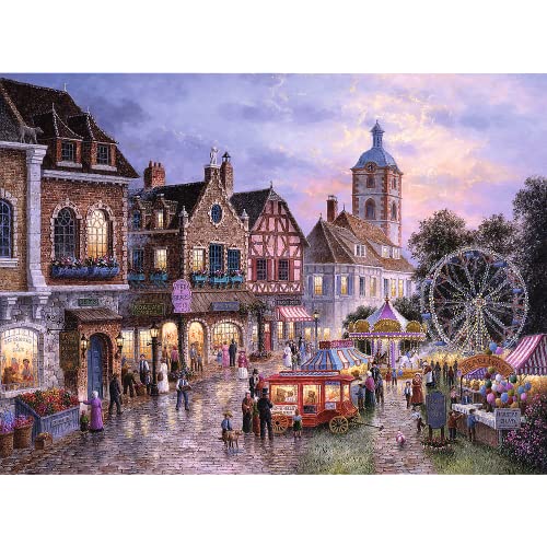 trefl funfair 3000 piece jigsaw puzzle red 4634x3334 print diy puzzle creative fun classic puzzle for adults and children from 15 years old