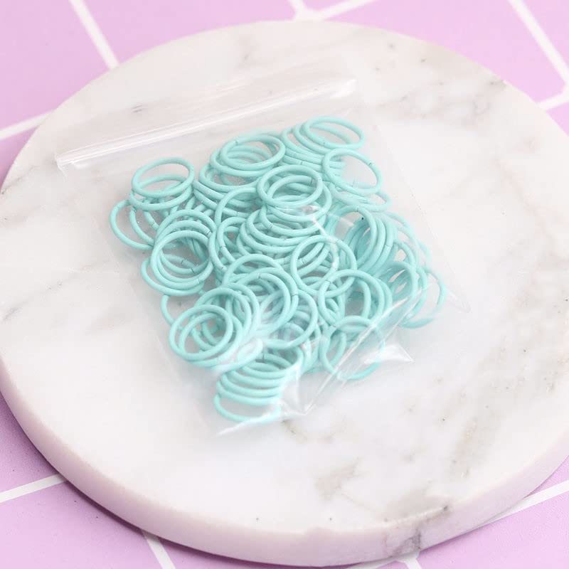50 anellini (jump ring) colorati - Materiali - Bigiotteria - di Wor
