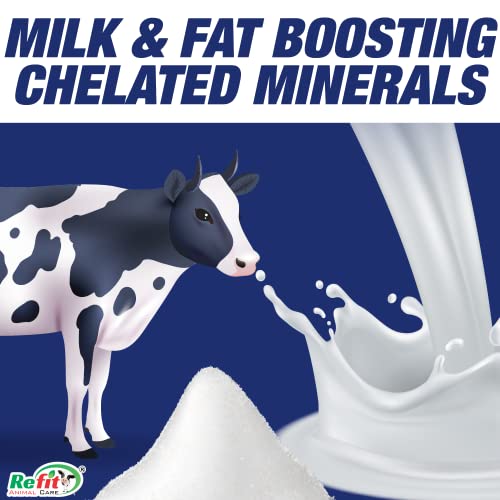 Image of REFIT ANIMAL CARE Chelated Mineral Mixture Powder and Granules for Cow, Buffalo,Cattle, Goat, Chicks and Poultry, 1 Kg, Mashup