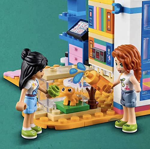 LEGO Friends Liann's Room 41739 Building Toy Set (204 Pieces), Multi Color