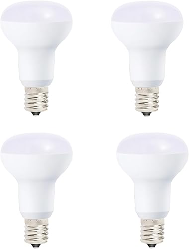 Bombilla LED R14 de 5 W tipo R, 450 lúmenes, mini reflector E17, bombilla de base intermedia utilizada para lámpara de lectura, lámpara de armario,