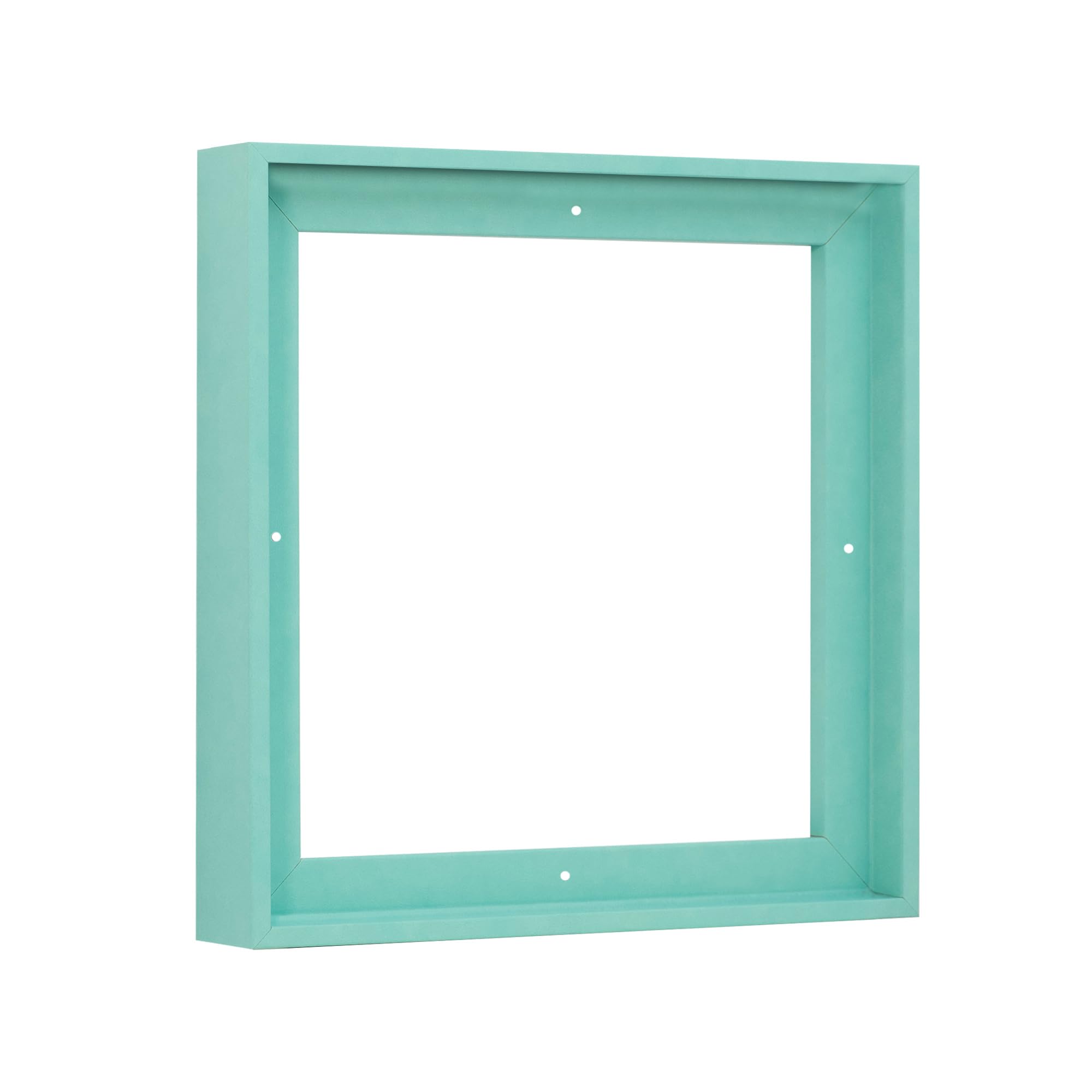 Pixy Canvas Floater Frame 5x5 for 1-1/2 (1.5) inch Deep Canvas Paintings/Canvas Prints/Wood Canvas Panels/Wall Art/Wall Decor/Home Decor/Artwork (Lucite Green, 5 x 5 inch, Square) — image 1
