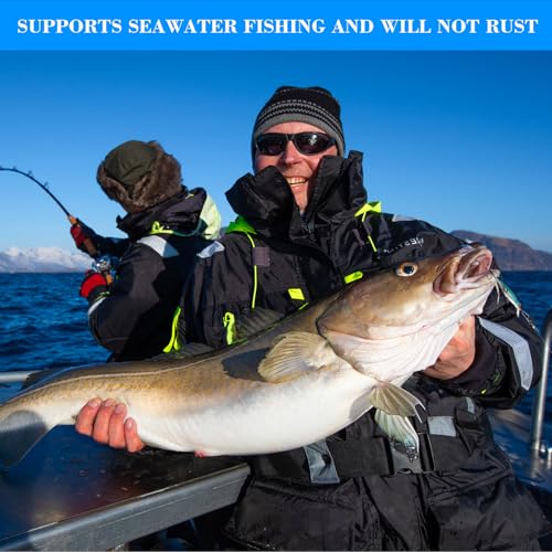 AOZUO Angeln Snap Wirbel, 25 Stück Hochfeste Wirbel Angelgerät Rollendes Fass Wirbel Snaps Edelstahl Korrosionsbeständiger Anschluss, Kugellager Wirbel mit Snap für Salzwasser Süßwasser(L-44lb/20kg)