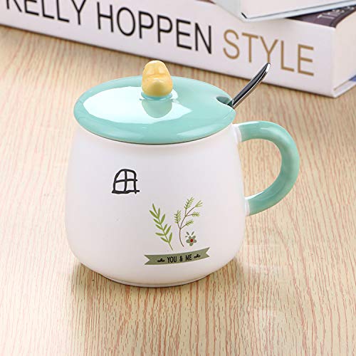 CNBB Cartoon Three Dimensional Bird Cup Ceramic Milk Coffee Cup For Friend Gifts