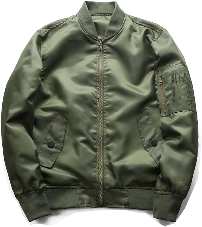 Flight Jacket, Military Jacket, Plain 