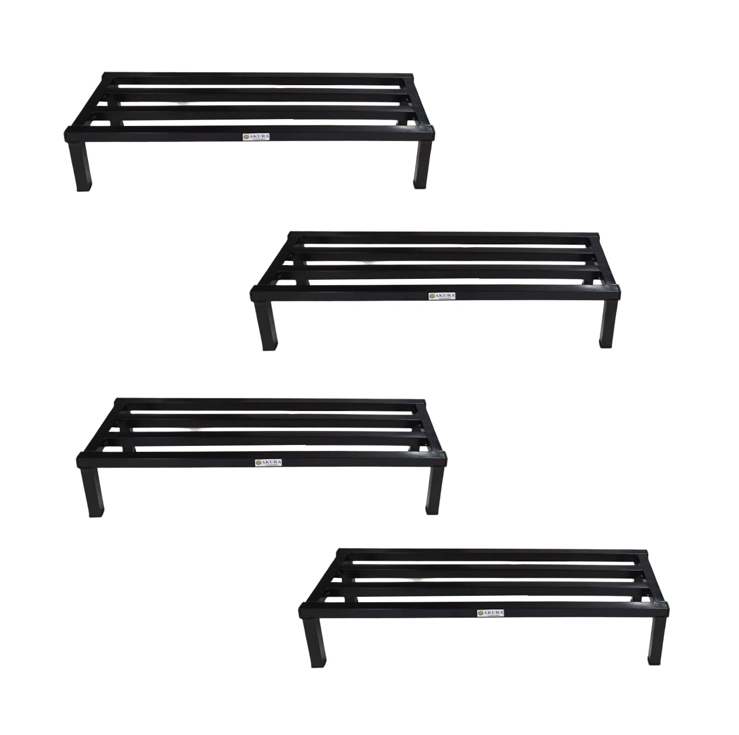AKURA Plant Stand - Stylish Metal Garden Stand -1