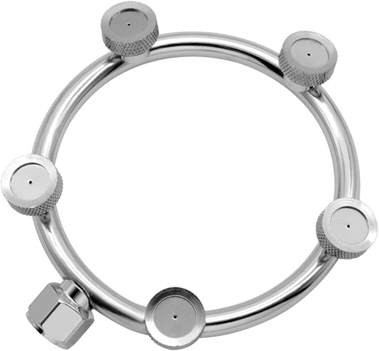 APPSTER Agricultural Sprayer Pump Ring Nozzle M14x1.5 Female Thread Misting Multi Heads Hose Nozzles for Water Atomizing Sprinkler Irrigation Watering Outdoor Farm Plants Garden Patio Lawn (5 Heads)-image-32