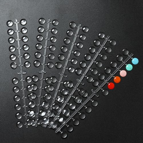 120 piezas tablero acrílico para mostrar esmaltes de uñas miniatura 5