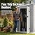 Resin Storage Shed 5x4 FT with Floor Lockable Door Window Included, Easy Assemble All Weather Waterproof Durable Plastic Outdoor Garden Tools Sheds for Backyard Patio