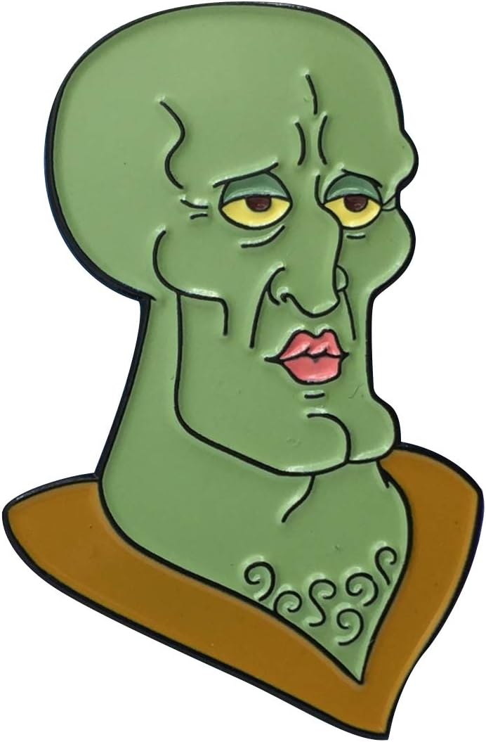 Handsome Squidward - SpongeBob Squarepants Collectible Pin