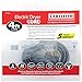 Certified Appliance Accessories 30-Amp Appliance Power Cord, 3 Prong Dryer Cord, 3 Wires with Eyelet Connectors, 4 Feet, Copper Wire
