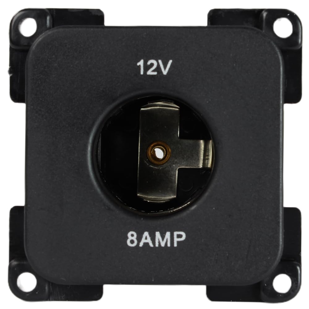 C-Line 12V Steckdose – Wohnmobil/Wohnwagen, Schwarz – Produktbeschreibung