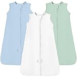 TotAha Baby Sleep Sack 15-18-24 Months Babies Wearable Blanket Buttery Soft Sleepsacks 2-way Zipper Light Sleeping Bag 0.5 TOG, 3-Pack