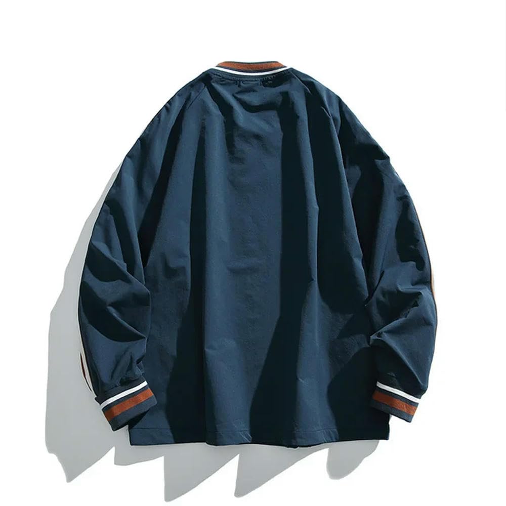 ZBDZSW Felpa da uomo Streetwear Splice Fashion Cityboy Outdoor Hip Hop Sport Style V-Collo Felpe Donna Oversize Felpa con cappuccio