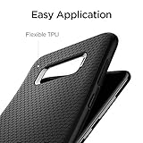 Samsung Galaxy S8 Hülle, Spigen® [Liquid Air] Soft Flex Silikon [Schwarz] Premium TPU Capsule Luftpolster Air Cushion Technologie Handyhülle Schutzhülle für Samsung Galaxy S8 Case Cover, Samsung S8 Case Cover – Black (565CS21611) - 7