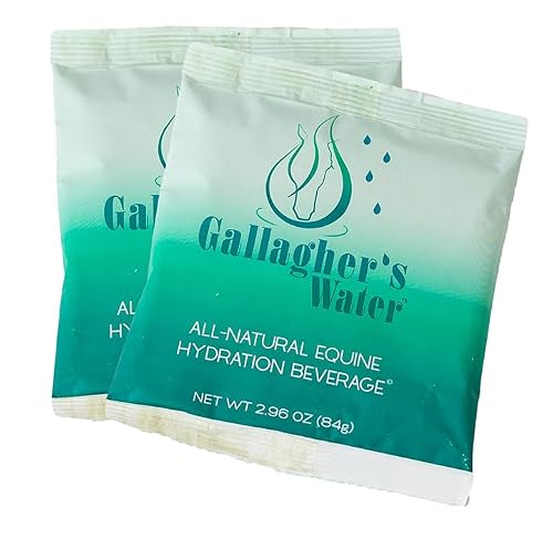 2 Pack All-Natural Equine Hydration Treat - Enhancement Powder Mix Horse Drink Treat to Help Encourage to Drink Water - Made with All Natural Ingredients, FEI Compliant