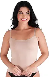 Camiseta Feminina Segunda Pele Alcinha Anágua Underwear Conforto Não Marca