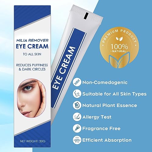 Milia Remover Eye Cream, Milia Spot Treatment Helps Dissolve And Reduce Milia