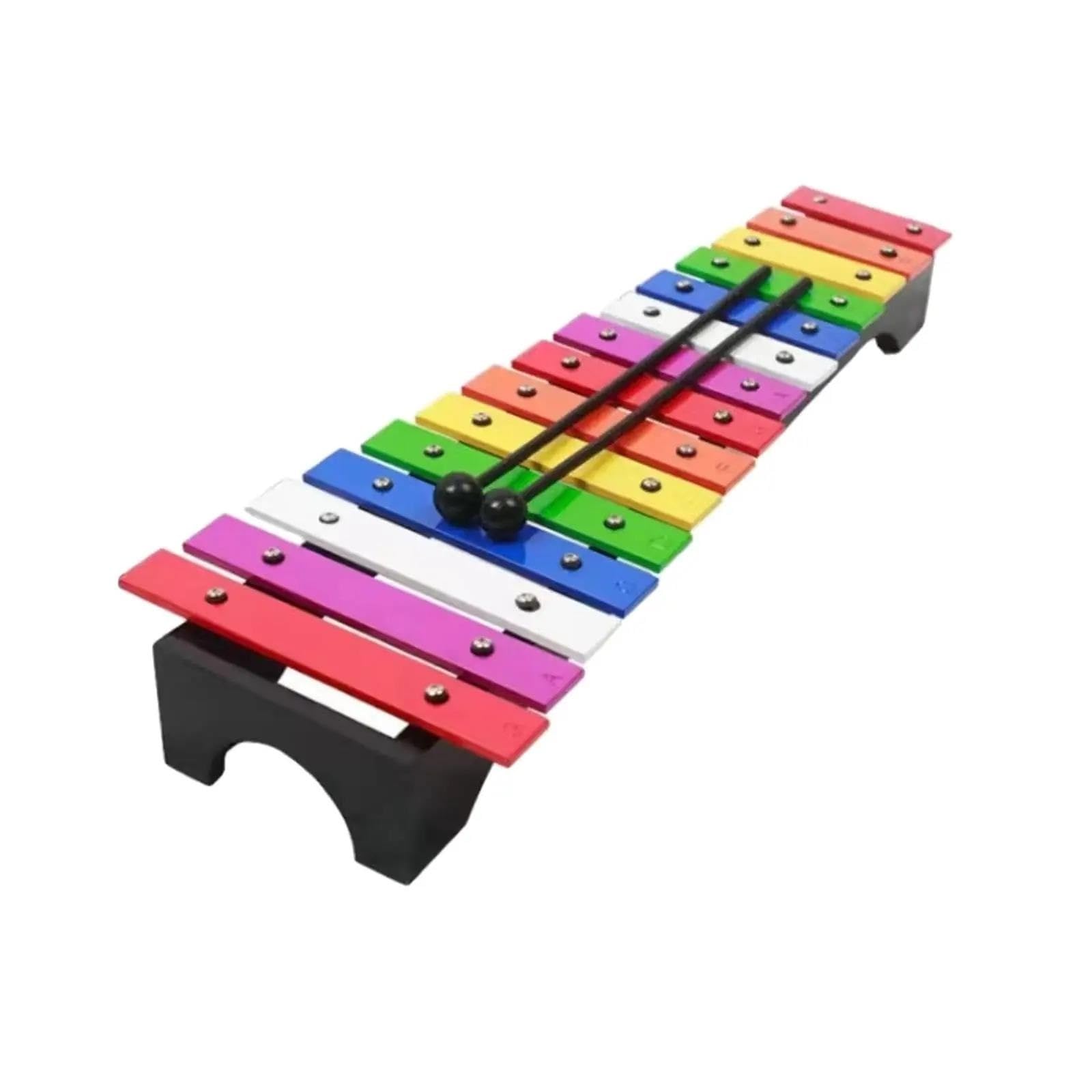 Xilófono Xilófono De Metal De 15 Notas Percusión Manual De Metal Piano De Golpe Manual Para Sesiones Familiares Eventos Conciertos De Orquestas Exteriores