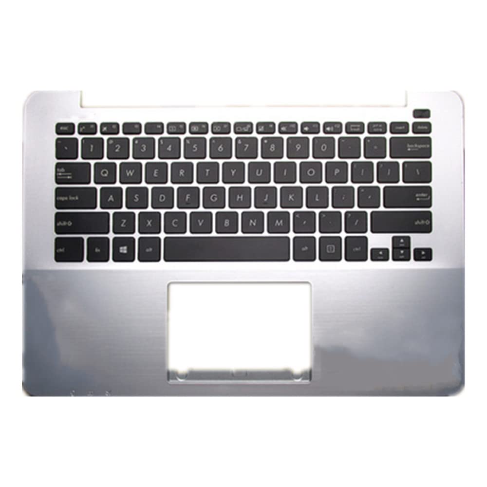 Coque supérieure argent avec clavier US pour ordinateur ASUS F302LJ - 3