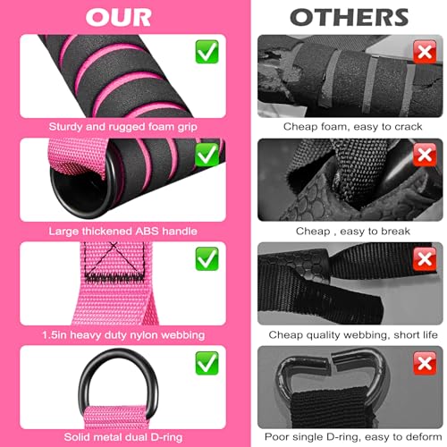 Alças de exercícios de ginástica, equipamento de fitness de substituição para treinador de força, al