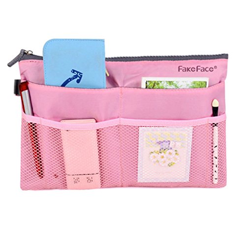 Preisvergleich Produktbild Handtaschenordner,Multifunktions Handtasche Organizer Reisetasche Trading Tasche Doppel-Reißverschluss