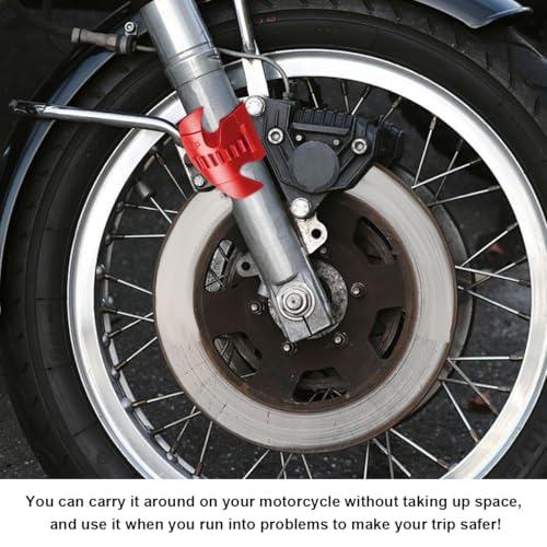 Image of 2 PCS Motorcycle Fork Seal Cleaner Tool, Front Fork Seal Cleaner Removal Tools Fits 45-55mm Seal Mate Oil Level, Motorcycle Dirt Bike Cleaning Shock Repairing Absorber Tool (Red)