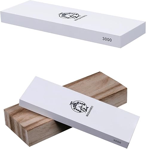 Miniatura 8 de Handmade Sword - Piedra de afilar Masahiro de doble cara, piedra de afilar espadas