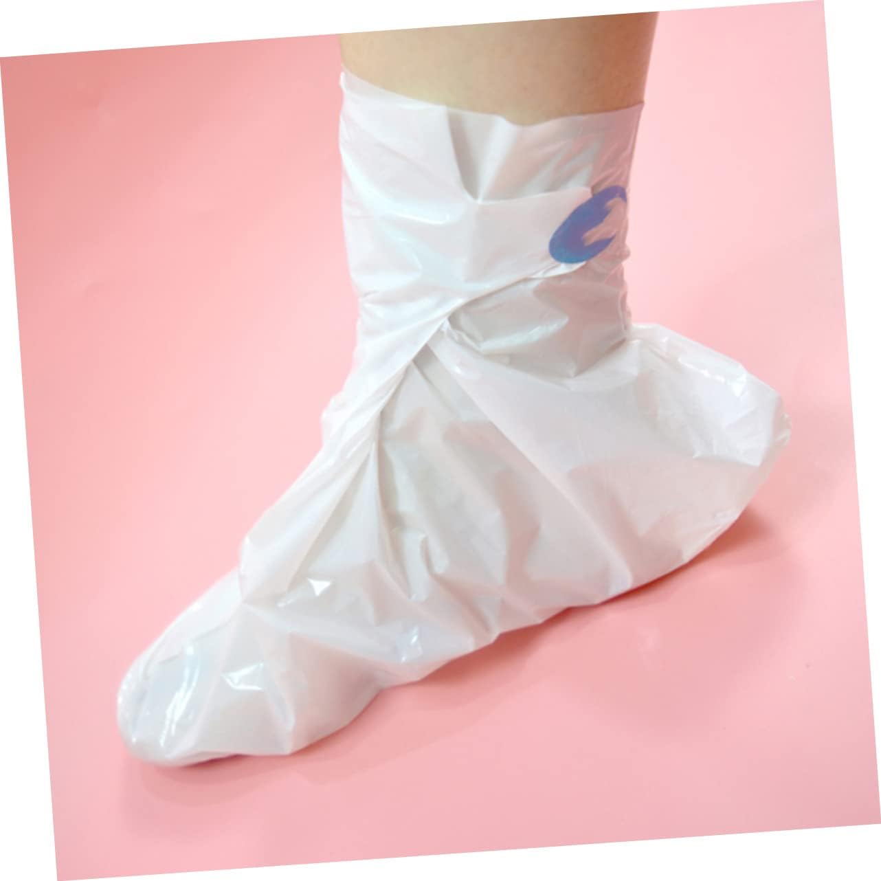 Outanaya 50pcs Therapeutic Foot Covers Paraffin Bath Liners Use As Foot Soaking Bag Mask