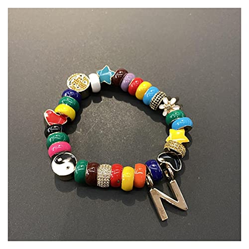 Bracelet émail pour femme à strass hip hop style luxe chic
