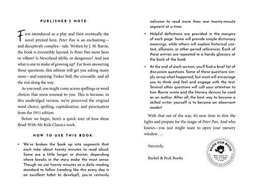 Peter Pan in 20 Minutes a Day: A Read-With-Me Book with Discussion Questions, Definitions, and More! (Read-Aloud Kids Classics, 1) - Image 4