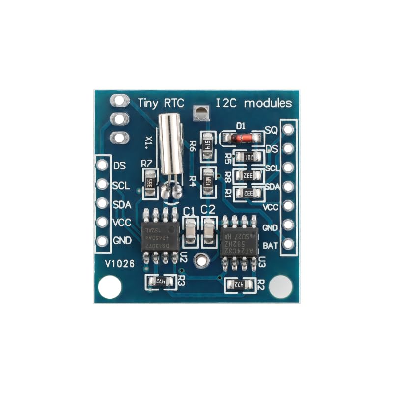 8Pcs Tiny I2C DS1307 Real-Time Clock Module RTC 24C32 Memory Clock Module Board for AVR ARM PIC