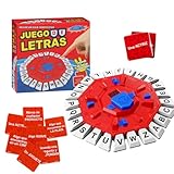 ¡BASTA! Juego de Mesa en Español | Diseño Octogonal con 24 Letras | Tormenta de Palabras | Juego de Palabras Ideal para Niños y Adultos | 2-8 Jugadores | 35 Cartas con 140 Categorías