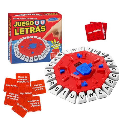 Ya en mundofriki.es: ¡BASTA! Juego de Mesa en Español | Diseño Octogonal con 24 Letras | Tormenta de Palabras | Juego de Palabras Ideal para Niños y Adultos | 2-8 Jugadores | 35 Cartas con 140 Categorías