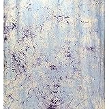 CowboyStudio Hand Painted 6 X 9ft Blue and Purple Muslin Photo Backdrop