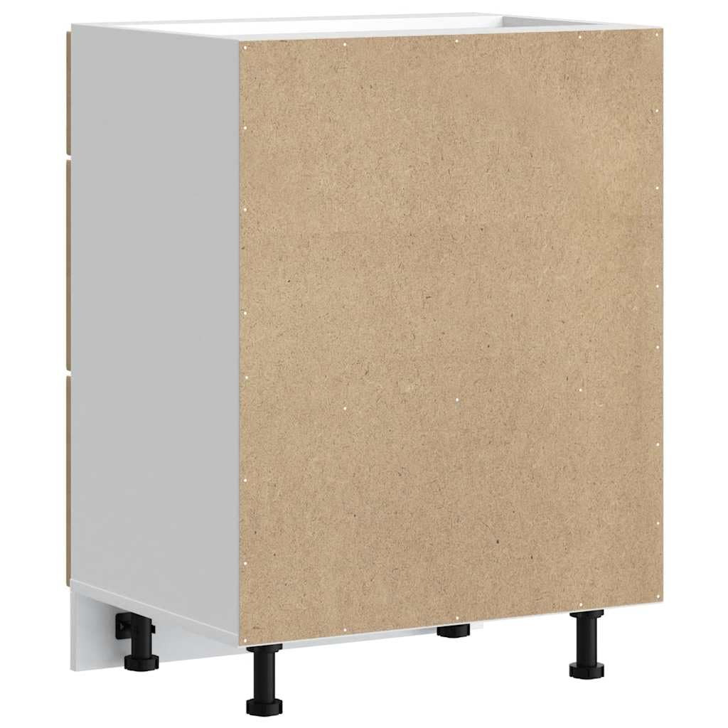 vidaXL Mueble bajo de Cocina Lucca Roble Artesanal