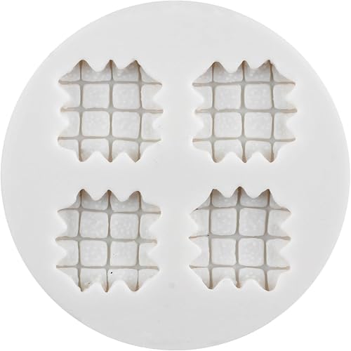 Miniatura 9 de RFGHAC Moldes de silicona de chocolate, para decoración de pasteles de galleta, para decoración de pasteles, dulces, pasta de goma de chocolate,