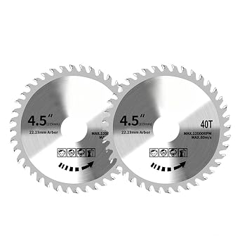 2pcs 115mm Circular Saw Blade 4.5