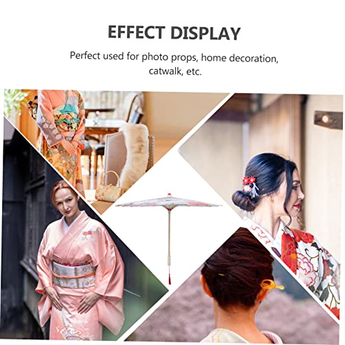 Abaodam 1 Peça Guarda-Chuva De Papel Oleado Enfeites De Halloween Decorações Japonesas Decoração Ret
