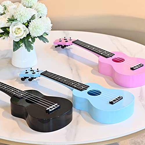 Kids Toy Ukulele 21 inch Plastic Ukelele,Musical Instrument, Ukulele Toy Gift for Children Beginners with Bag Picks Strings (Light blue) - Les Beatles, Paul McCartney, John Lennon, RIngo Starr, George Harrison Kids Toy Ukulele 21 inch Plastic Ukelele,Musical Instrument, Ukulele Toy Gift for Children Beginners with Bag Picks Strings (Light blue) – Image 7