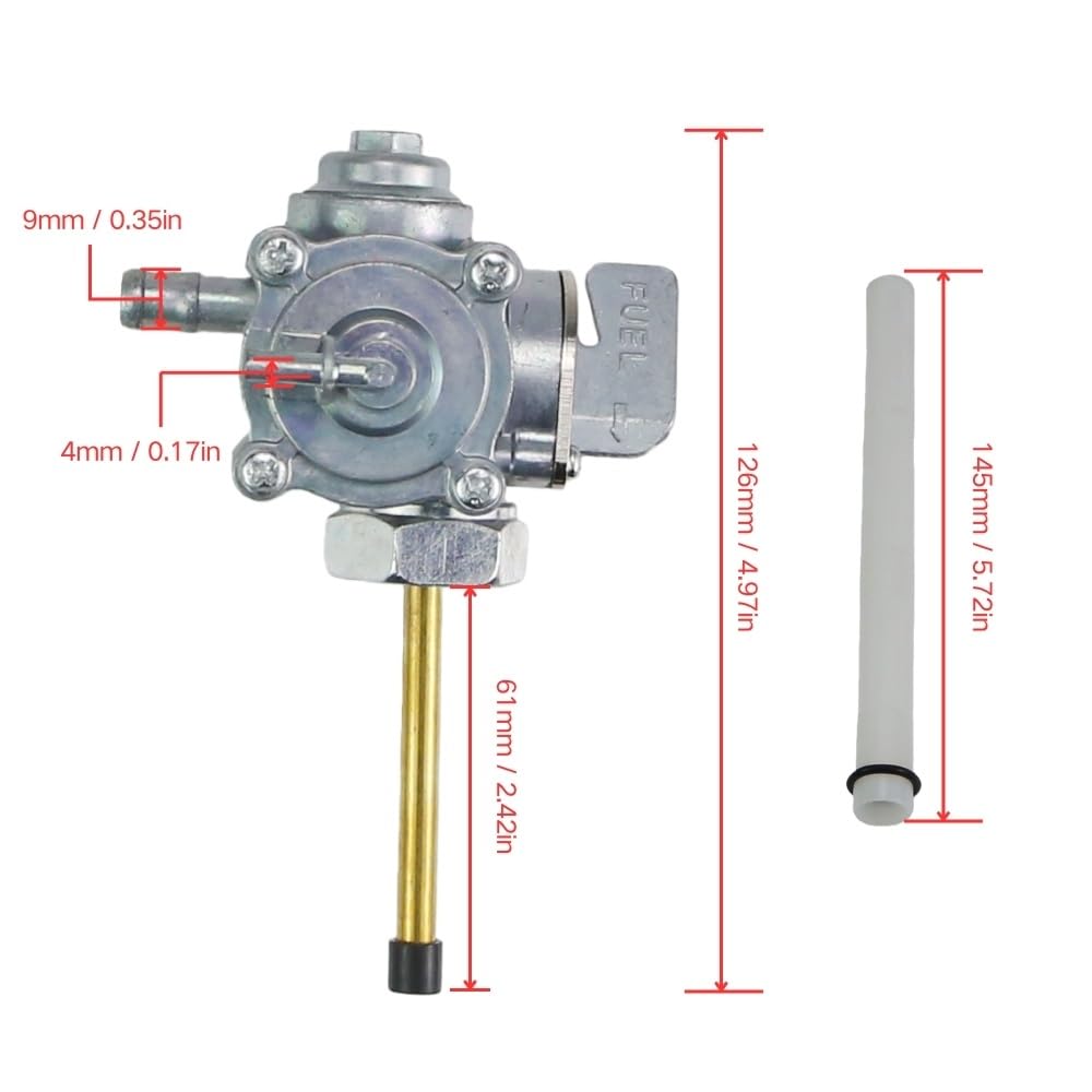 Bloqueable Ajuste para Honda XLV600 XL600V Transalp GL650I Silver Wing Interstate 1983 interruptor de tanque combustible para motocicleta Tapa Combustible para Motocicleta