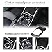 JSWAN Carbon Fiber Center Console Trim Cover for BMW 2 Series G42 for BMW 3 Series G20 G21 3GT (2019 to 2024) for BMW 4 Sereis G22 G23 G26 G28 (2019-2023) Automatic Gear Shift Panel Frame Cover