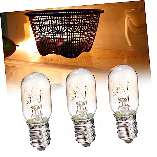 DOITOOL 3 Peças De Luz De Geladeira LED Edison Lâmpadas De LED Lâmpadas De Eletrodoméstico Substitui