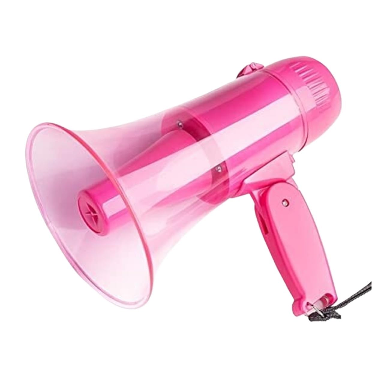 Megaphone Porte Voix Haut-Parleur Mégaphone Portable avec Port USB Et Sirène Intégrée Porte Voix Sirene Police
