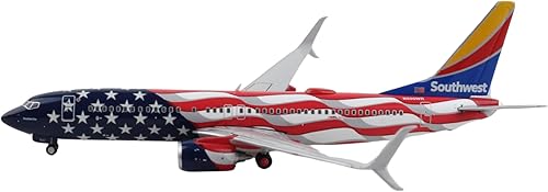 Miniatura 7 de GeminiJets G2SWA1042F Southwest Airlines Boeing 737-800 Freedom One N500WR Flaps Down escala 1200